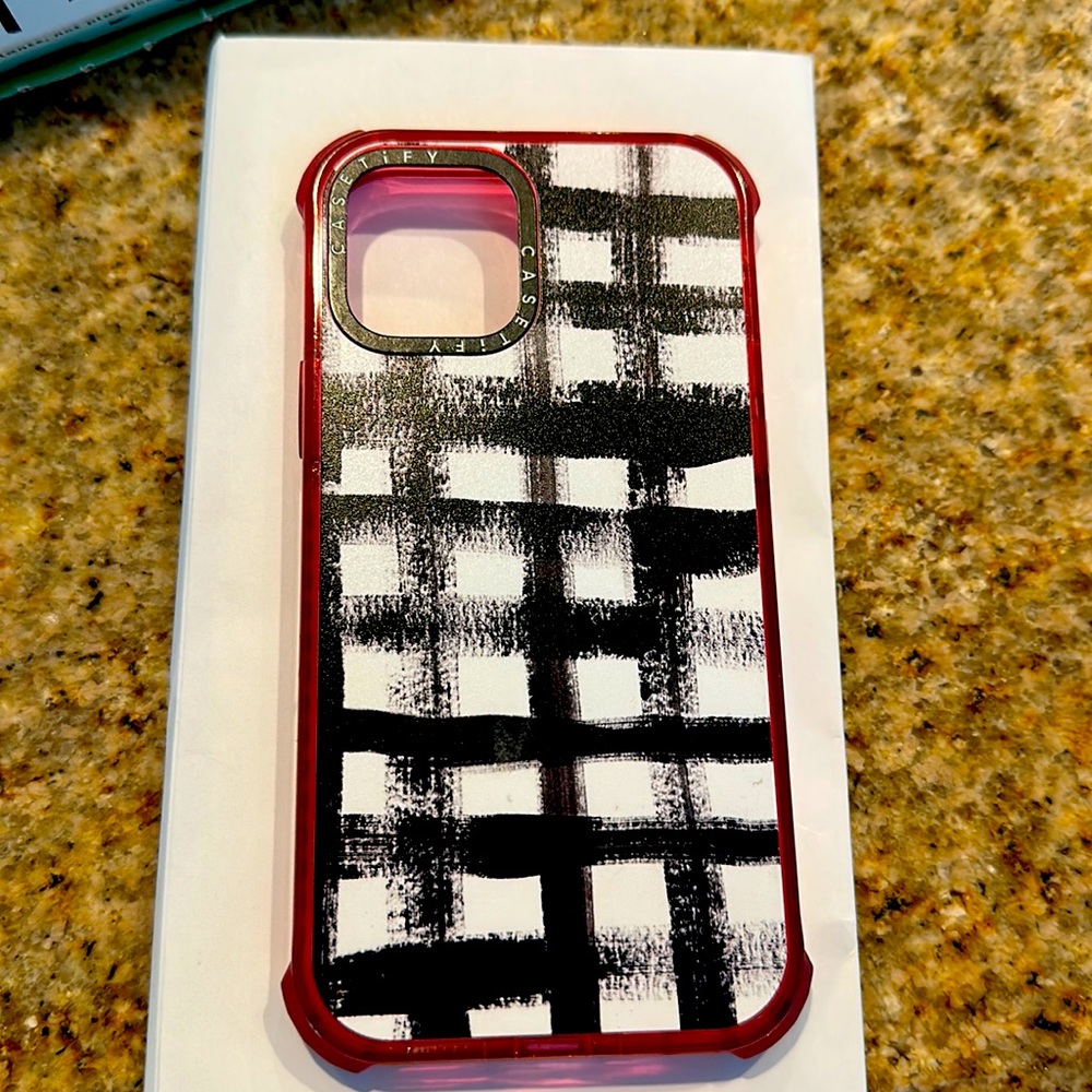 Casetify iPhone 12 Buffalo checked case